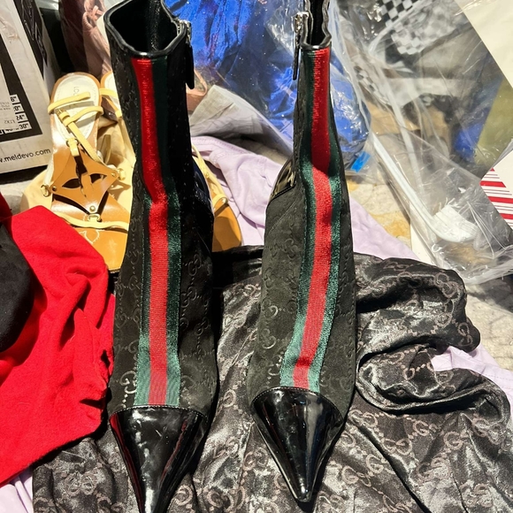 Black GUCCI Boots - Picture 1 of 4